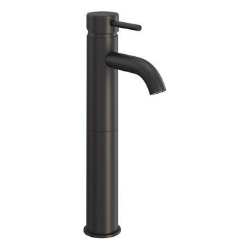 BATH DELUXE 28-005-02-02-00 - Valamu kraan DRAGOR 29 cm matt must
