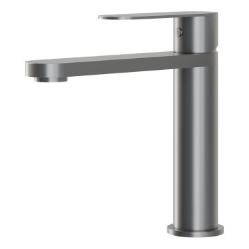 BATH DELUXE 28-017-02-73-02 - Valamu kraan TARNBY 17,3 cm puuderdatud hall