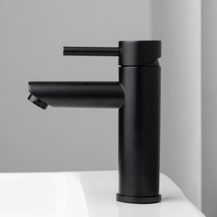 BATH DELUXE 28-017-03-02-02 - Valamu kraan RINGSTED 17,8 cm matt must