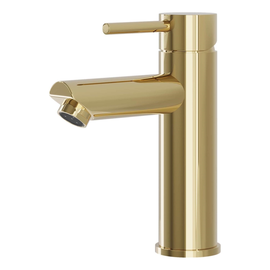 BATH DELUXE 28-017-03-64-02 - Valamu kraan RINGSTED 17,8 cm läikiv messing