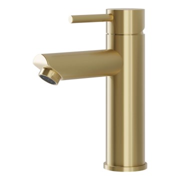 BATH DELUXE 28-017-03-70-02 - Valamu kraan RINGSTED 17,8 cm harjatud messing