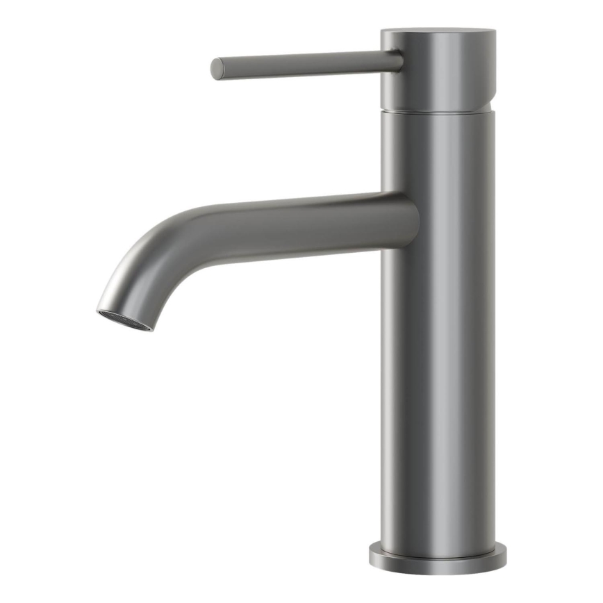 BATH DELUXE 28-018-01-73-02 - Valamu kraan SOVANG 18,3 cm puuderdatud hall