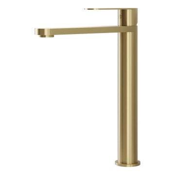 BATH DELUXE 28-027-02-70-02 - Valamu kraan TARNBY 27,3 cm harjatud messing