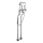 BATH DELUXE 28-108-01-60-00 - Eraldiseisev vannikomplekt koos kraaniga AEROSKOBING 106,3 cm läikiv kroom