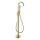 BATH DELUXE 28-114-01-64-00 - Eraldiseisev vannikomplekt koos kraaniga DRAGOR 116 cm läikiv messing