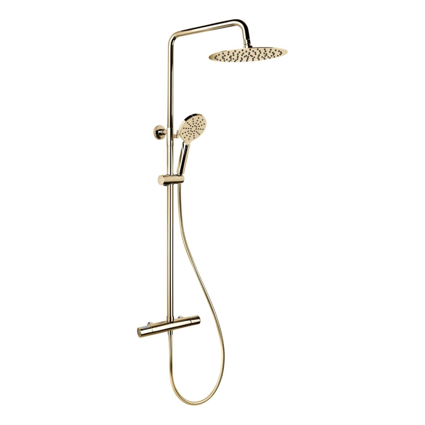 BATH DELUXE 31-120-07-64-00 - Dušikomplekt termostaatilise kraaniga DRAGOR läikiv messing