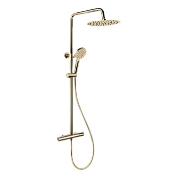BATH DELUXE 31-120-07-64-00 - Dušisegisti komplekt termostaadiga DRAGOR, läikiv messing
