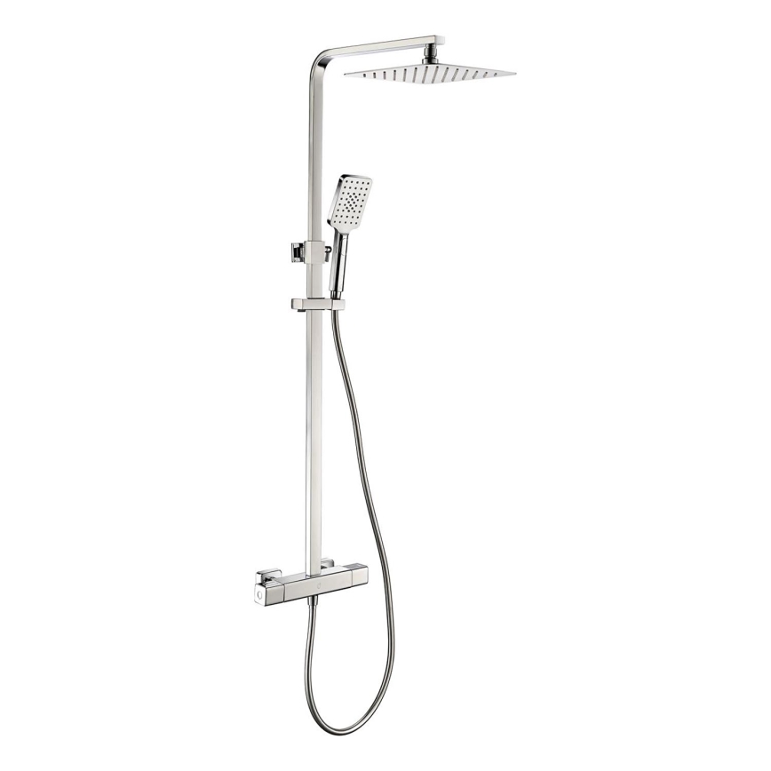 BATH DELUXE 31-120-08-60-00 - Dušikomplekt termostaatilise kraaniga NAESBY läikiv kroom