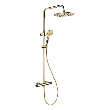 BATH DELUXE 31-120-08-64-00 - Dušisegisti komplekt termostaadiga DRAGOR, läikiv messing