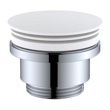 BATH DELUXE 33-004-05-01-04 - Valamu äravoolupesa RODBY d. 6,6 cm valge