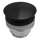 BATH DELUXE 33-004-05-02-04 - Valamu äravoolupesa RODBY d. 6,6 cm must
