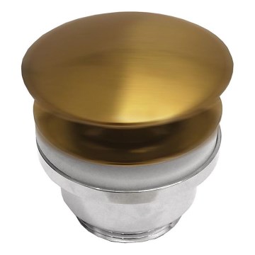 BATH DELUXE 33-004-05-70-04 - Valamu waste RODBY d. 6,6 cm harjatud messing
