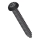 BATH DELUXE 54-045-00-02-12 - KOMPLEKT 50x Akustilise paneeli kruvid T25 4,6x45 mm lakitud must