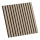 BATH DELUXE 54-060-08-86-12 - KOMPLEKT 4x Akustiline seinapaneel DANVIKEN 60x60 cm tamm