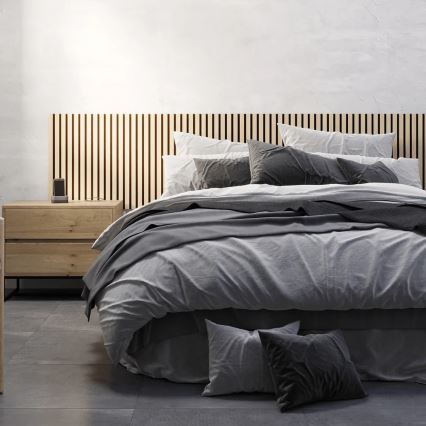 BATH DELUXE 54-240-11-86-12 - Akustiline seinapaneel VASALUND 240x52 cm tamm
