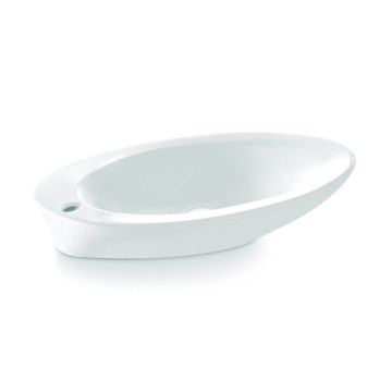 Bathco 4020 - PURE lauapealne valamu 62 x 37 cm portselan/valge