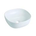 Bathco 4071 - Töötasapinnale paigaldatav valamu OLEA 41x41 cm portselan/valge