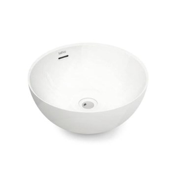 Bathco 4131 - BARI lauapealne valam Ø 37 cm, portselan/valge