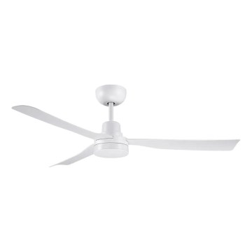 BAYSIDE 21301349 - Laeventilaator CALYPSO, läbimõõt 122 cm, valge + kaugjuhtimispult
