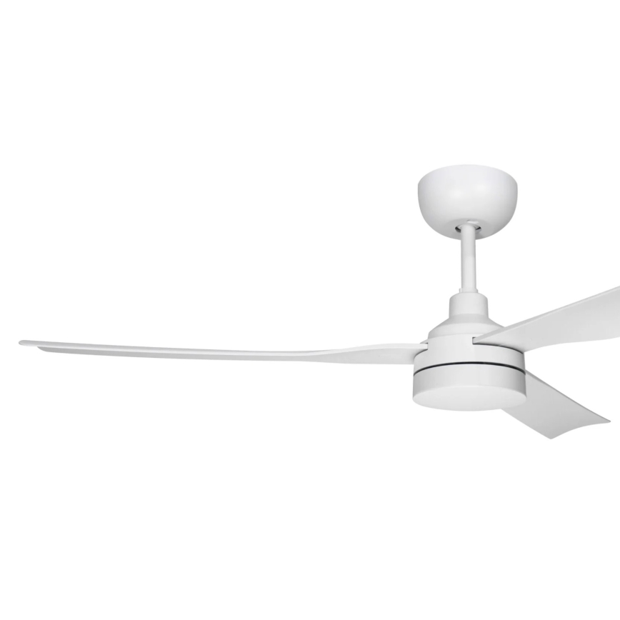 BAYSIDE 21301349 - Laeventilaator CALYPSO, läbimõõt 122 cm, valge + kaugjuhtimispult