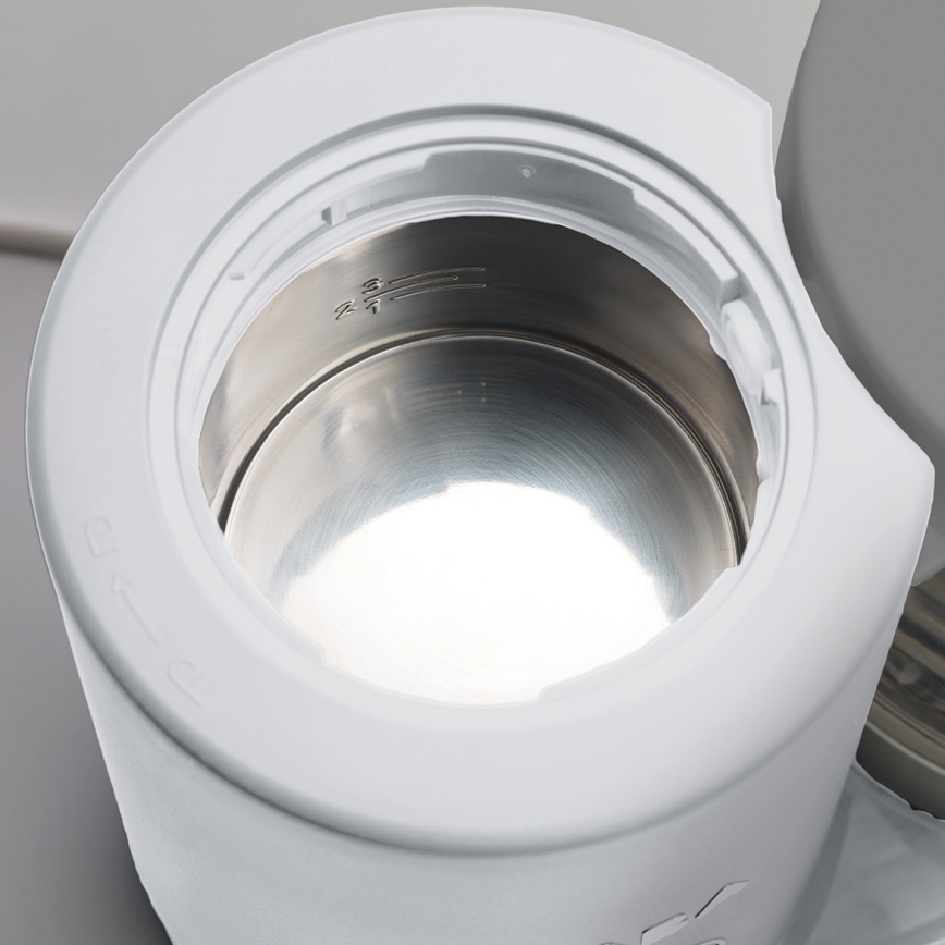 Beaba - 2-ühes aurutaja BABYCOOK NEO valge/hall