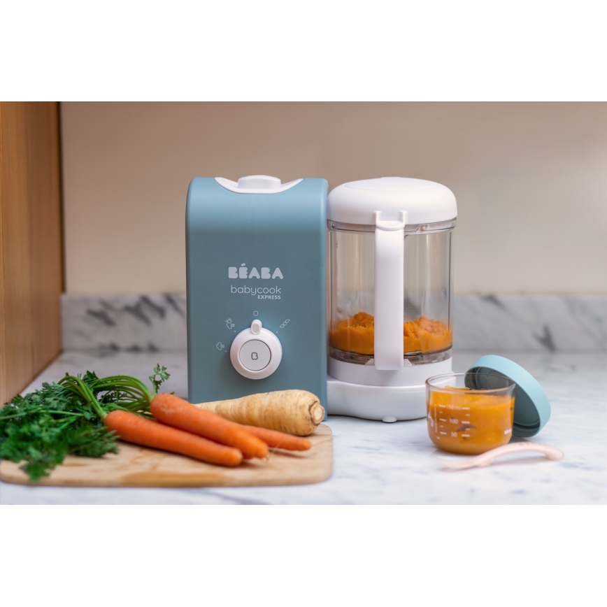 Beaba - Blender-aurutaja 2in1 BABYCOOK EXPRESS sinine