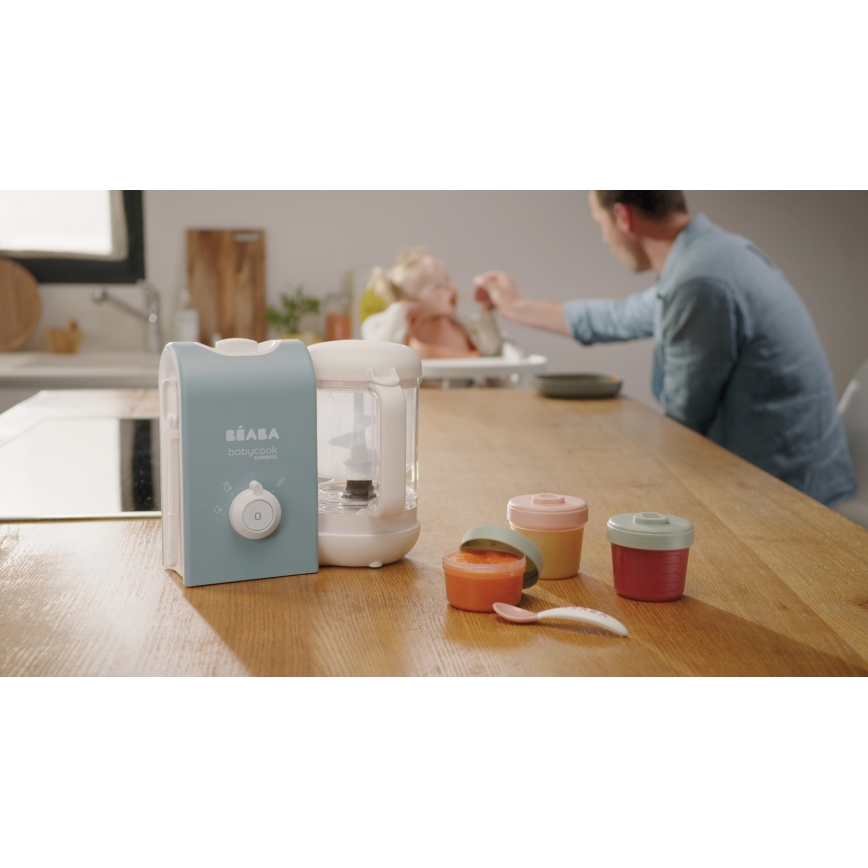 Beaba - Blender-aurutaja 2in1 BABYCOOK EXPRESS sinine