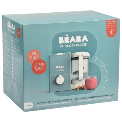 Beaba - Blender-aurutaja 2in1 BABYCOOK EXPRESS sinine