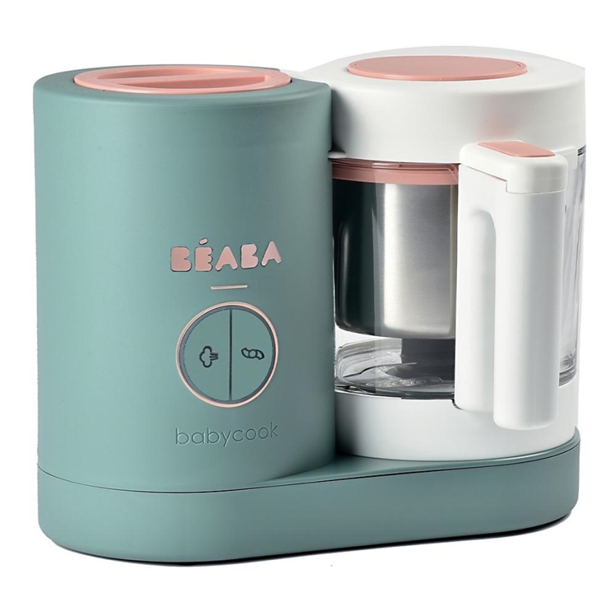 Beaba - Blender-aurutaja 2in1 BABYCOOK NEO roheline/ valge