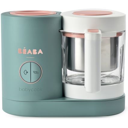 Beaba - Blender-aurutaja 2in1 BABYCOOK NEO roheline/ valge