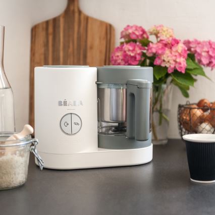 Beaba - Blender-aurutaja 2in1 BABYCOOK NEO valge/hall