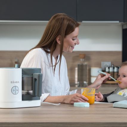 Beaba - Blender-aurutaja 2in1 BABYCOOK NEO valge/hall