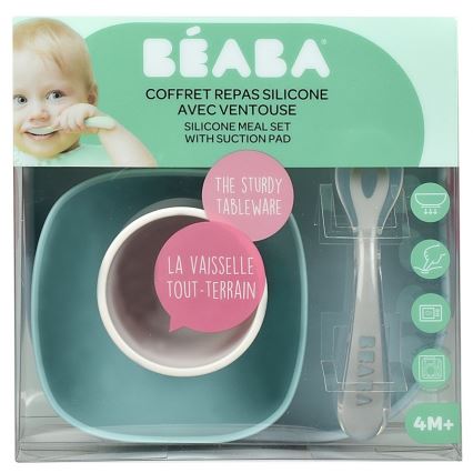 Beaba - Jungle laste söögikomplekt, 4 osa
