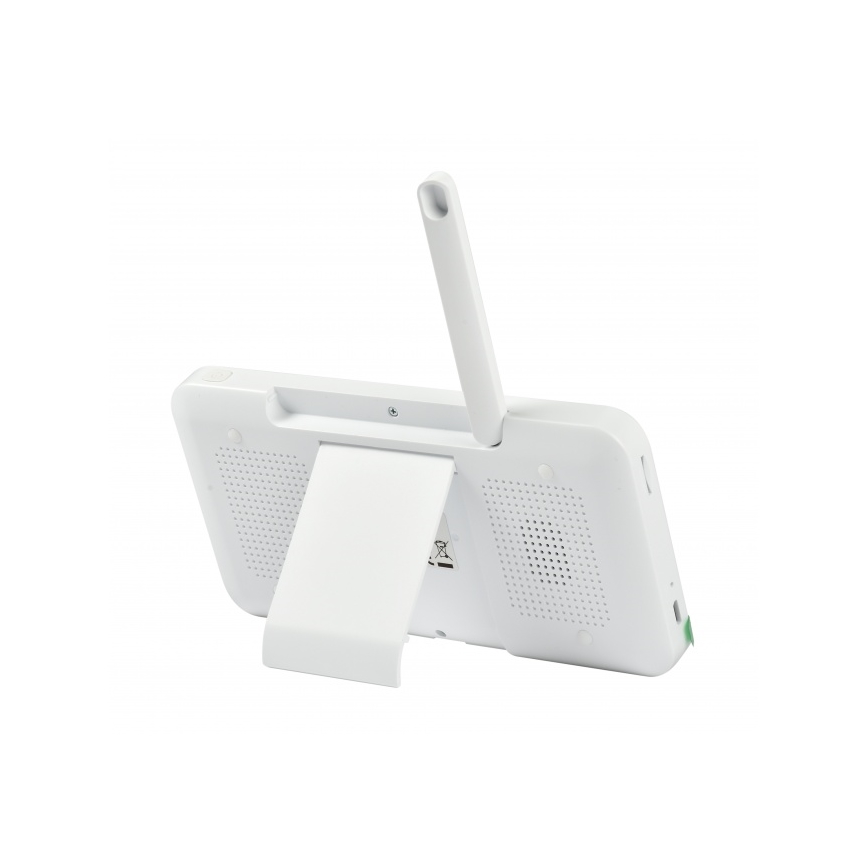 Beaba - nutikas laetav beebimonitor ekraaniga ZEN NIGHT 720p 5V 4000 mAh Wi-Fi valge