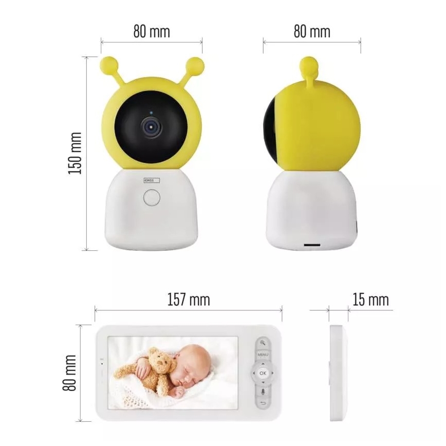 Beebimonitor GoSmart 5V Wi-Fi Tuya