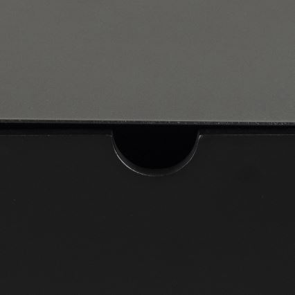 BEKIM seinale paigaldatav öökapp, must