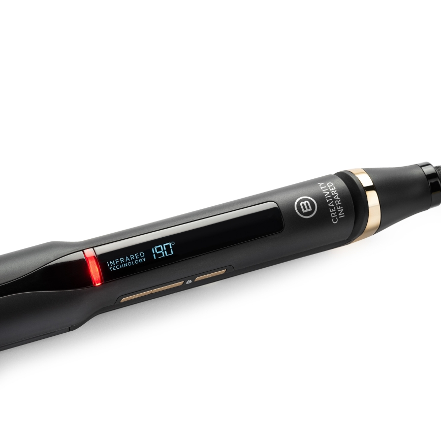 Bellissima 11948 - Juuksesirgendaja LCD-ekraaniga, infrapuna-tehnoloogiaga, 60W/230V, must