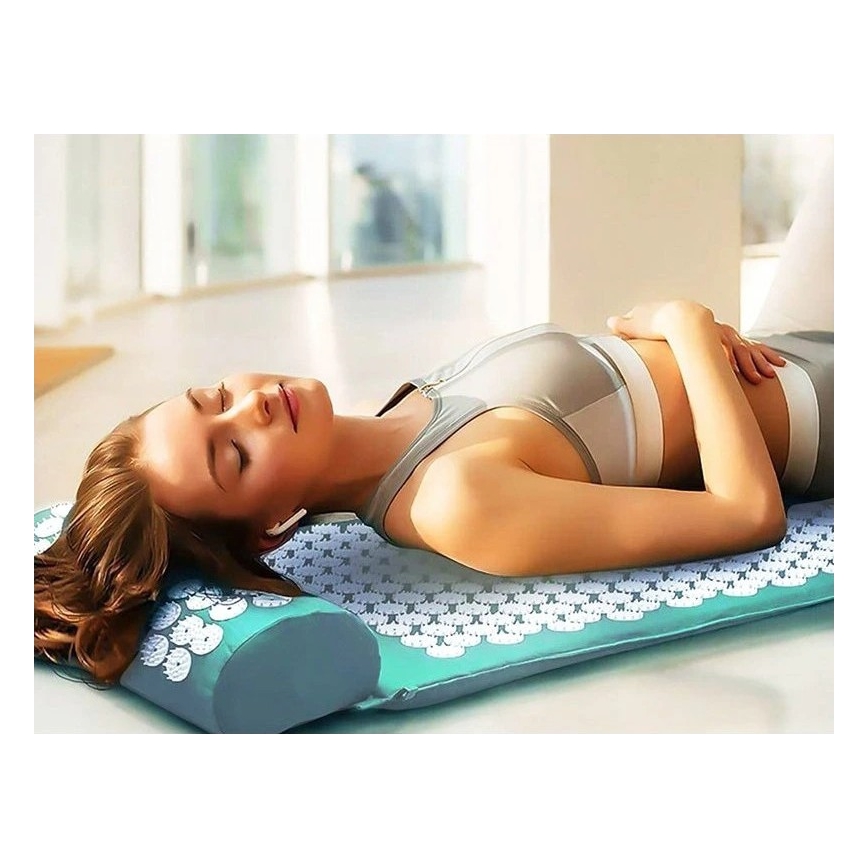 Beper - akupressuurimatt ja padi mintroheline