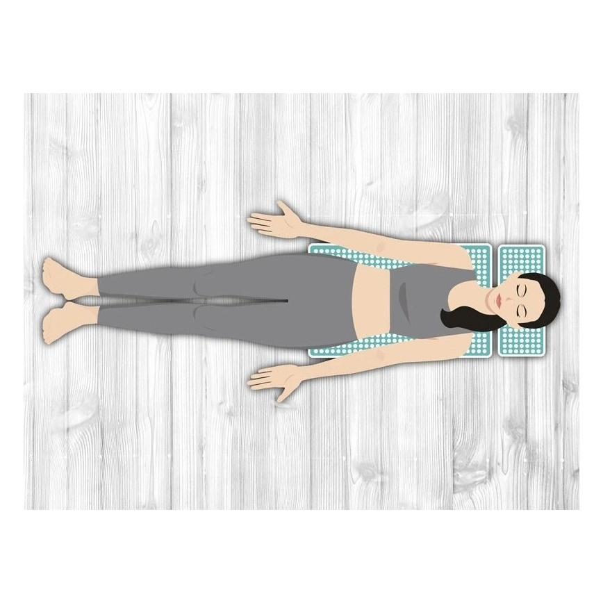 Beper - akupressuurimatt ja padi mintroheline