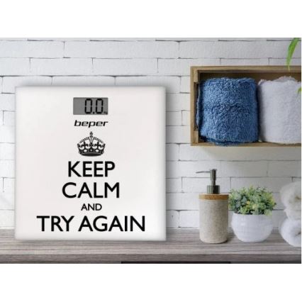 Beper - Digitaalne isiklik kaal LCD-ekraaniga 1xCR2032