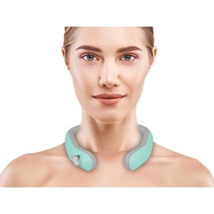 Beper - Laetav EMS-kaela massaažiseade 5V/900 mAh mintroheline