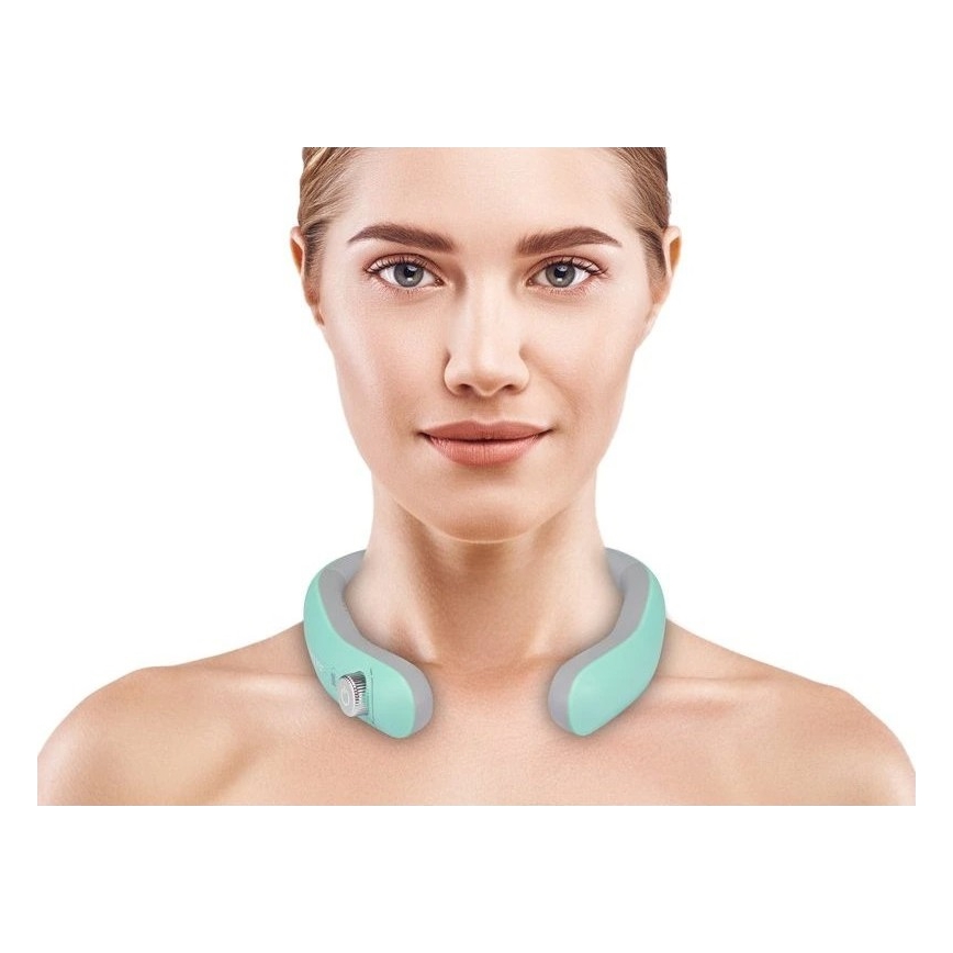 Beper - Laetav EMS-kaela massaažiseade 5V/900 mAh mintroheline