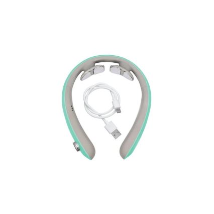 Beper - Laetav EMS-kaela massaažiseade 5V/900 mAh mintroheline