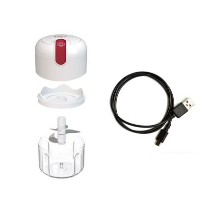 Beper - Laetav köögihakkija 30W/5V 1500 mAh 250 ml