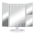 Beper - Meigipeegel LED-taustvalgustusega 4xAAA/5V