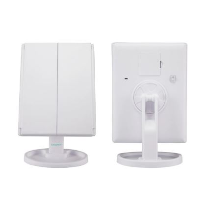 Beper - Meigipeegel LED-taustvalgustusega 4xAAA/5V