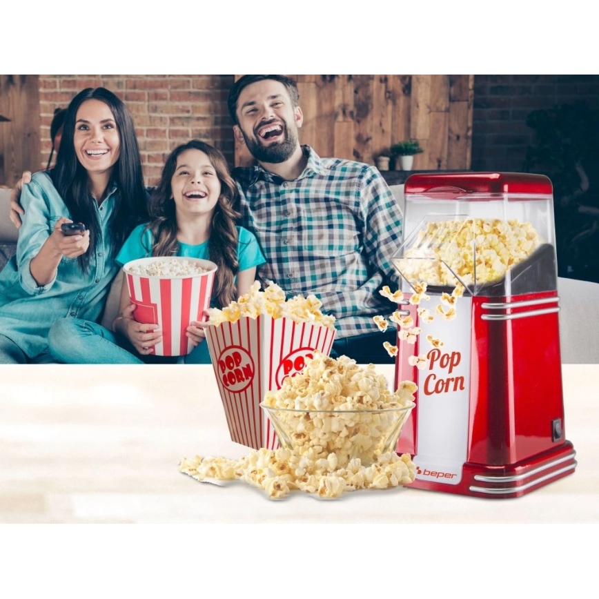 Beper - Popkorniaparaat 1200W/230V