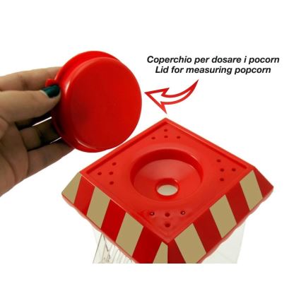 Beper - punane popkornimasin 1200W/230V