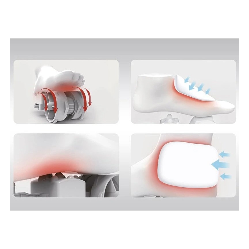 Beper - SHIATSU jalamasaažiseade 36W/230V + kaugjuhtimispult