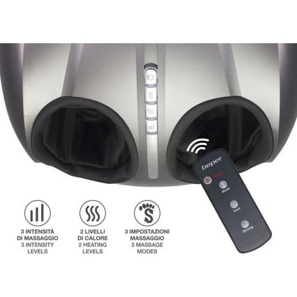 Beper - SHIATSU jalamasaažiseade 36W/230V + kaugjuhtimispult